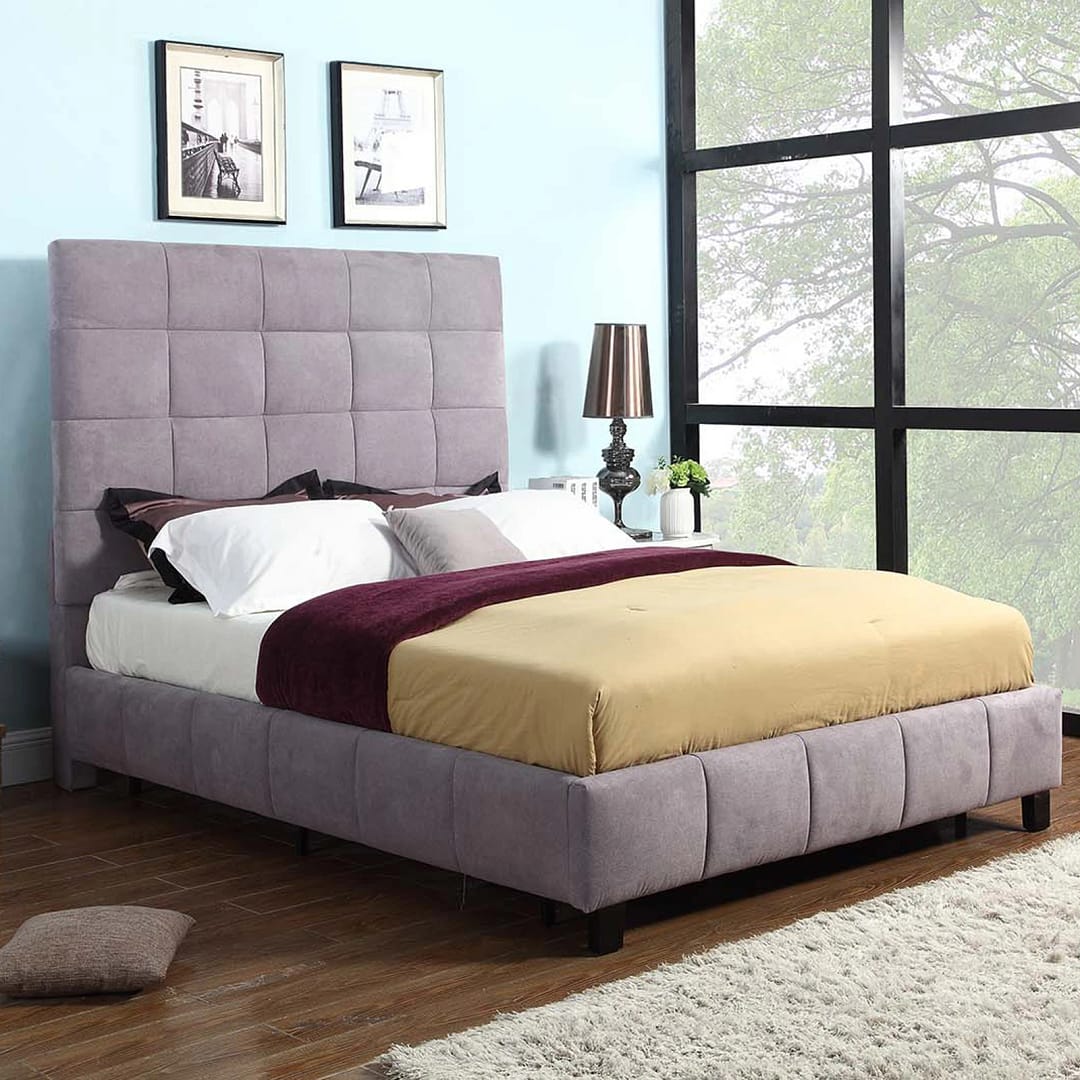 Allegra Queen Size Upholstered Bed 1 UPHOLSTERY BED