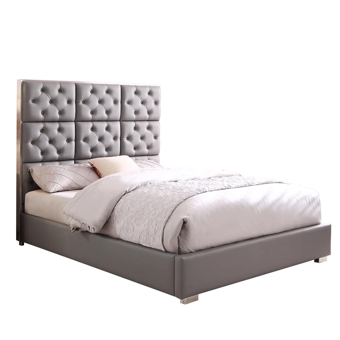 Billie Queen Size Upholstered Bed 2 Upholstered bed UB 21014 2