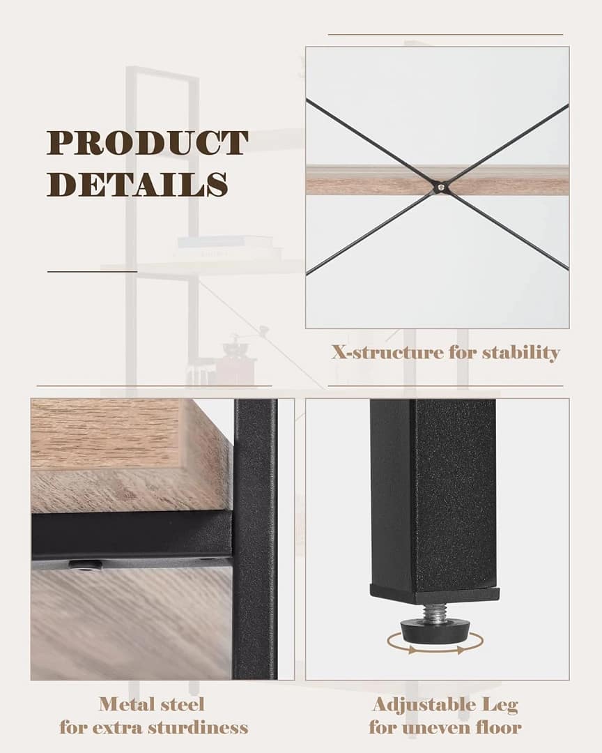 Amart 5-Tier Bookshelf 6 Bookshelf BC 20011 A 6
