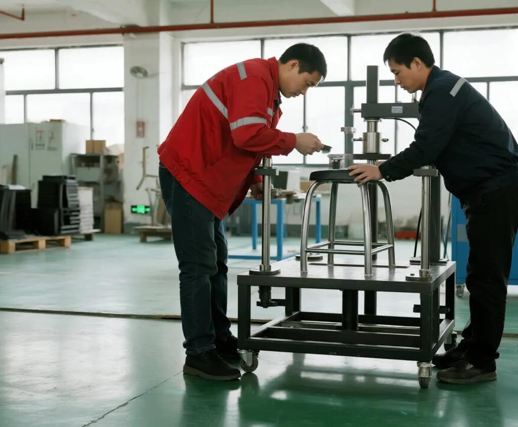 How to Find a Trusted Bar Stools Manufacturer in China 1 test stools