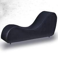 black tantra chair
