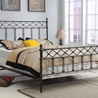 metal bed