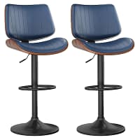 adjustable swivel bar stools