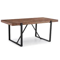 rustic dining table