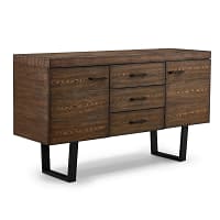 rustic wood dining table