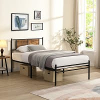 Twin Size Metal Bed