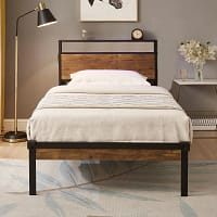 Twin Size metal bed