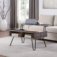 Lift top coffee table