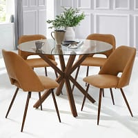Pedestal Dining Set