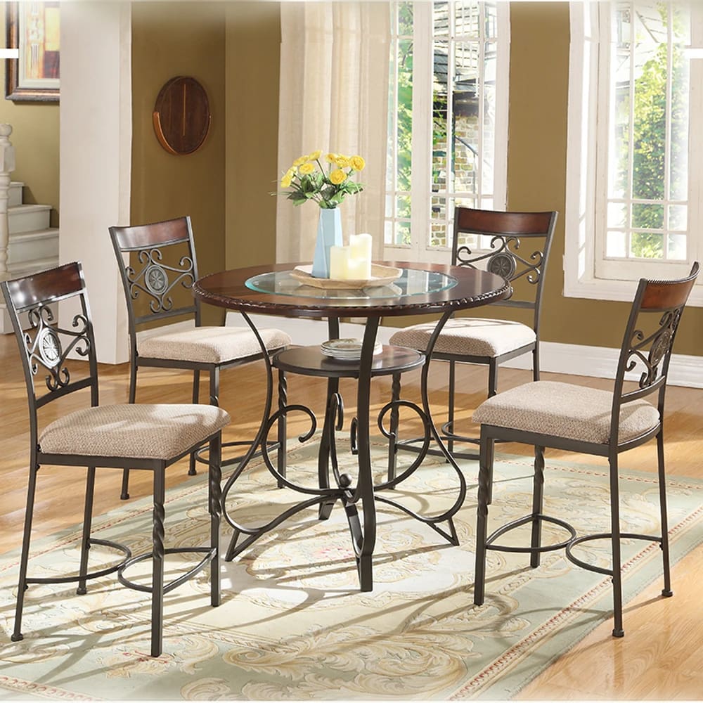 Ebikon 5 Pc Counter Ht Table Set