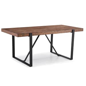 rustic dining table