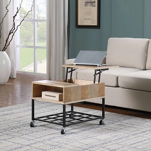 Lift top coffee table