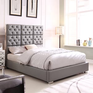 Upholstered bed