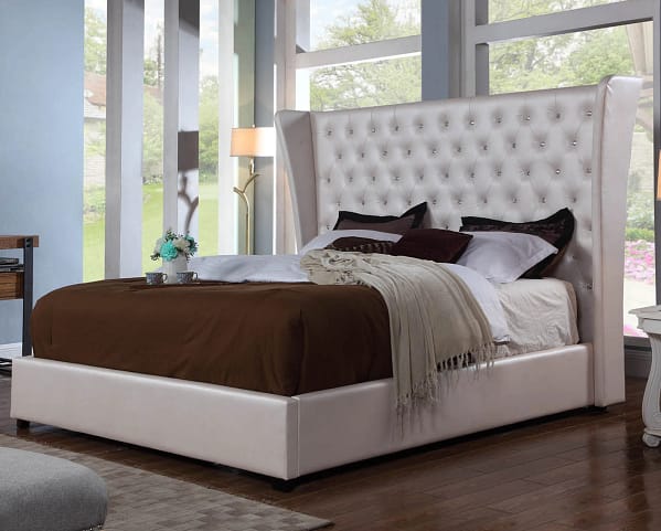 Upholstered bed