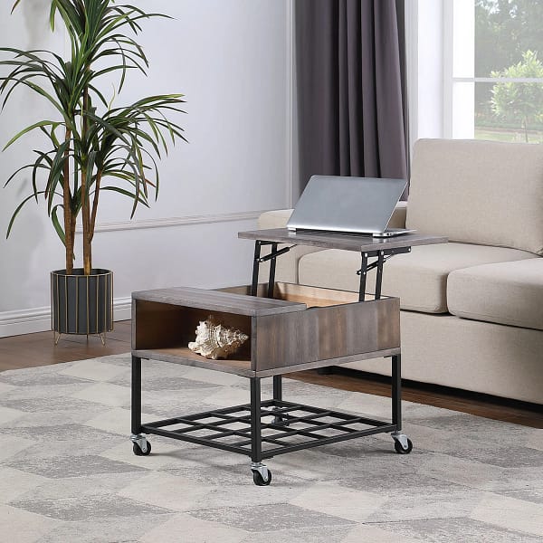 Lift top coffee table