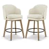 fabric swivel bar stools with backs