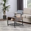 Lift top coffee table