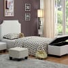 YOUTH HEADBOARD WITH OTTOMANS