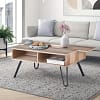 slide top coffee table