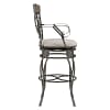 swivel bar stools with back
