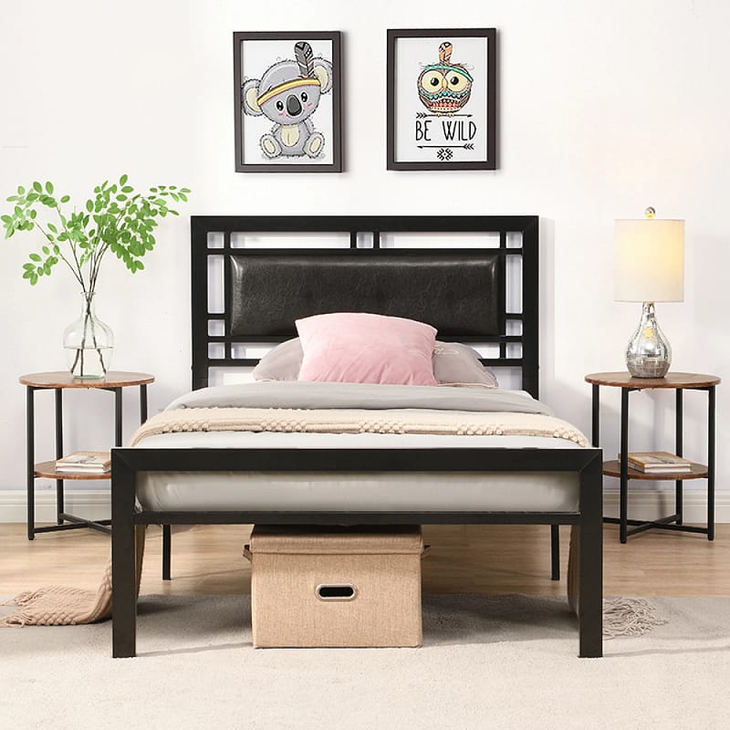 Full metal bed